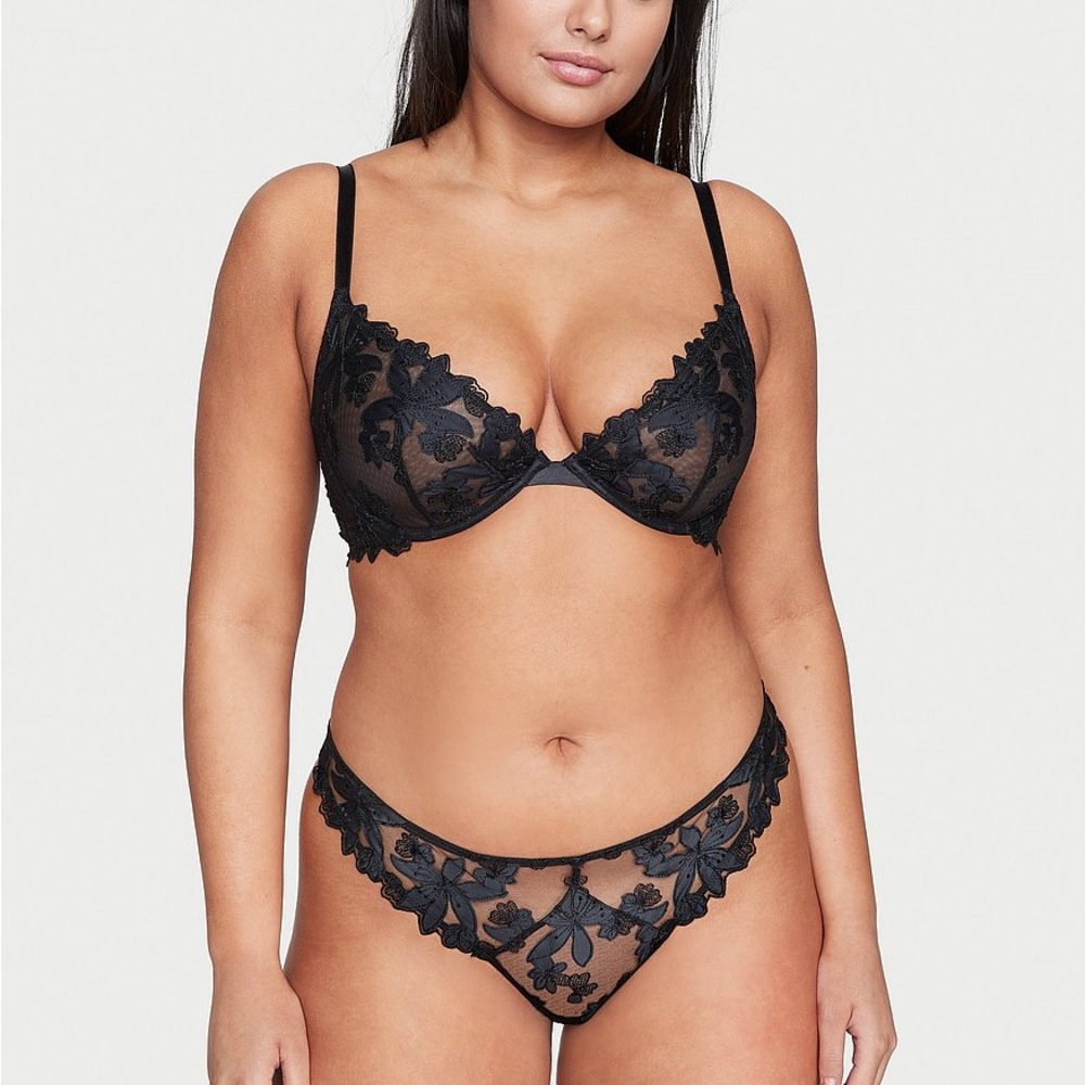 Set- Victoria's Secret Black Lace